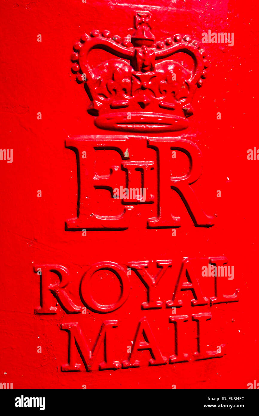 Royal Mail Casella Postale insegne - Londra Foto Stock