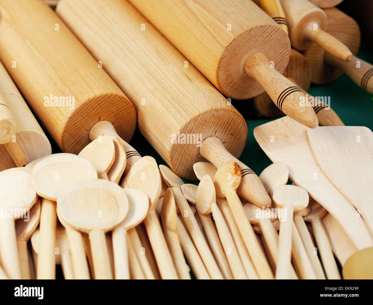 perno di legno Foto Stock