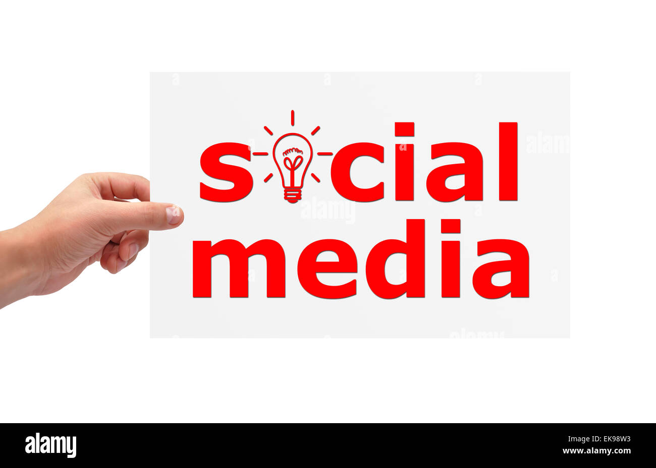 sociale dei media Foto Stock