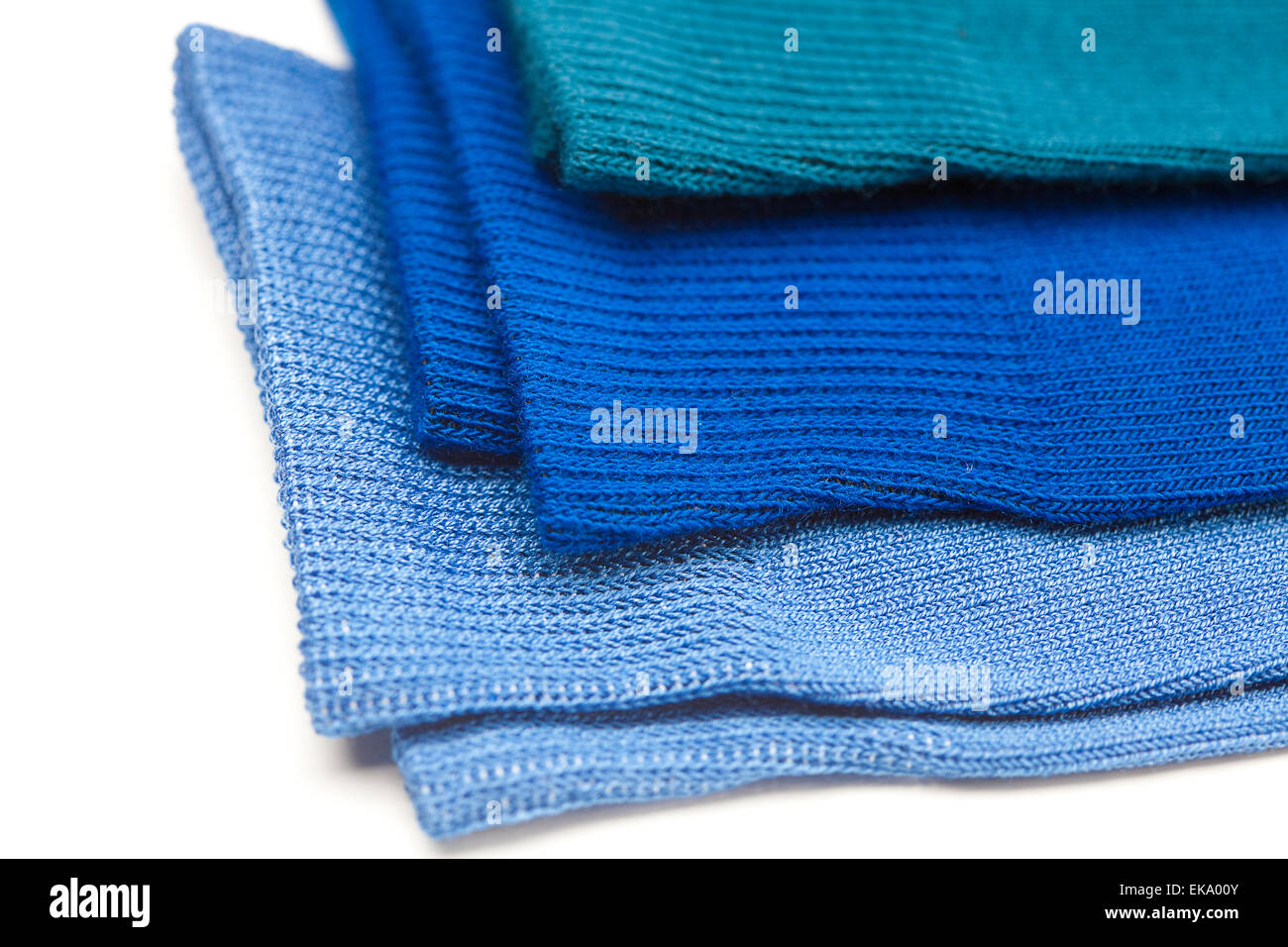 Sullo sfondo di un colorato calzini di cotone Foto Stock