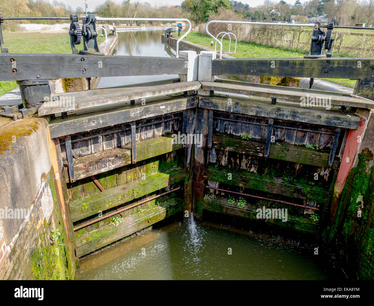 Droitwhich Canal Worcestershire Foto Stock