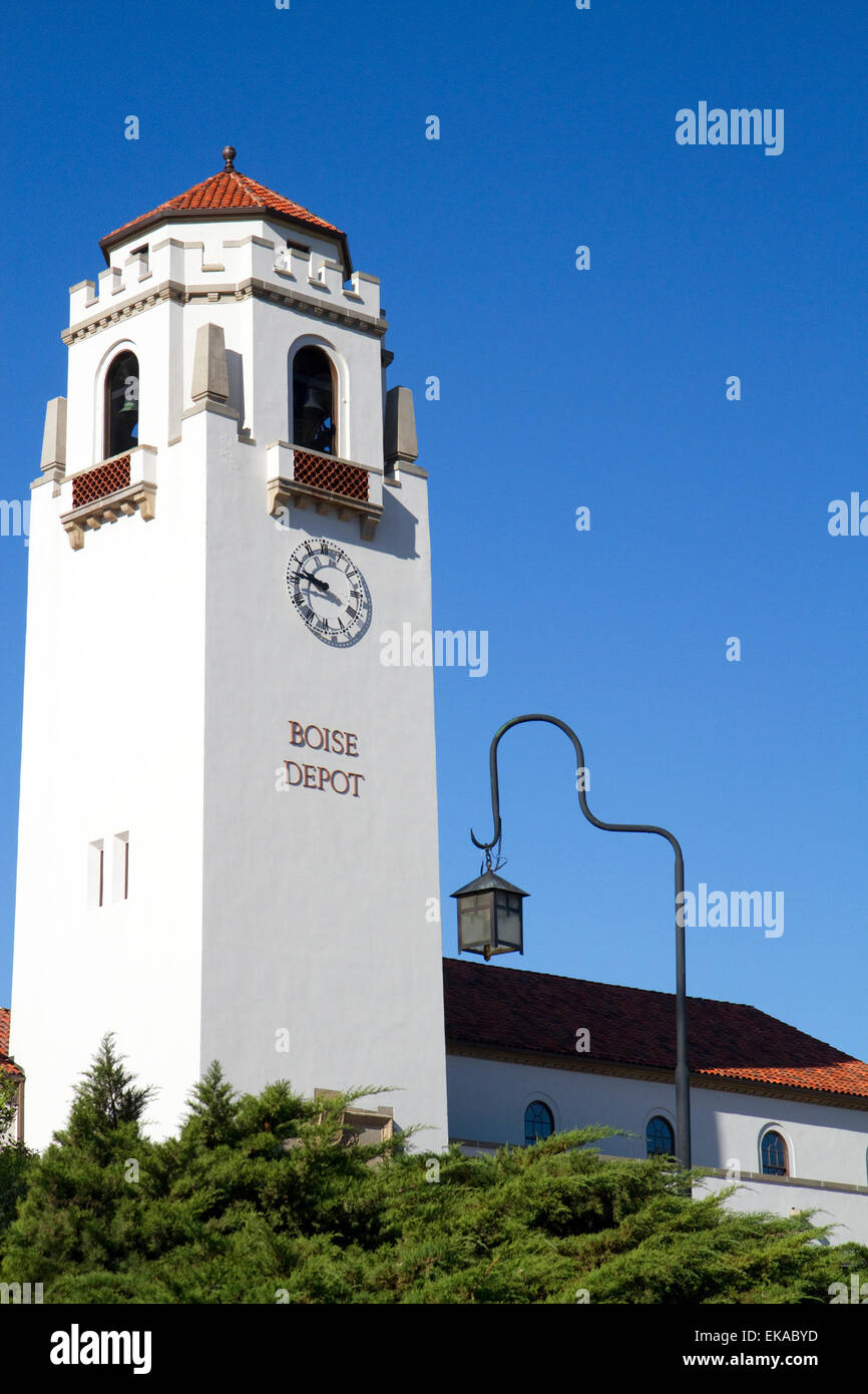 Il Boise Depot a Boise, Idaho, Stati Uniti d'America. Foto Stock