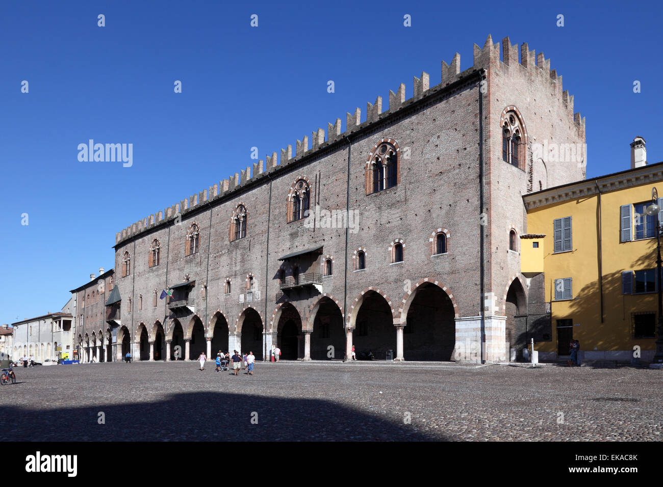 Palazzo ducale città di Mantova Italia Foto Stock