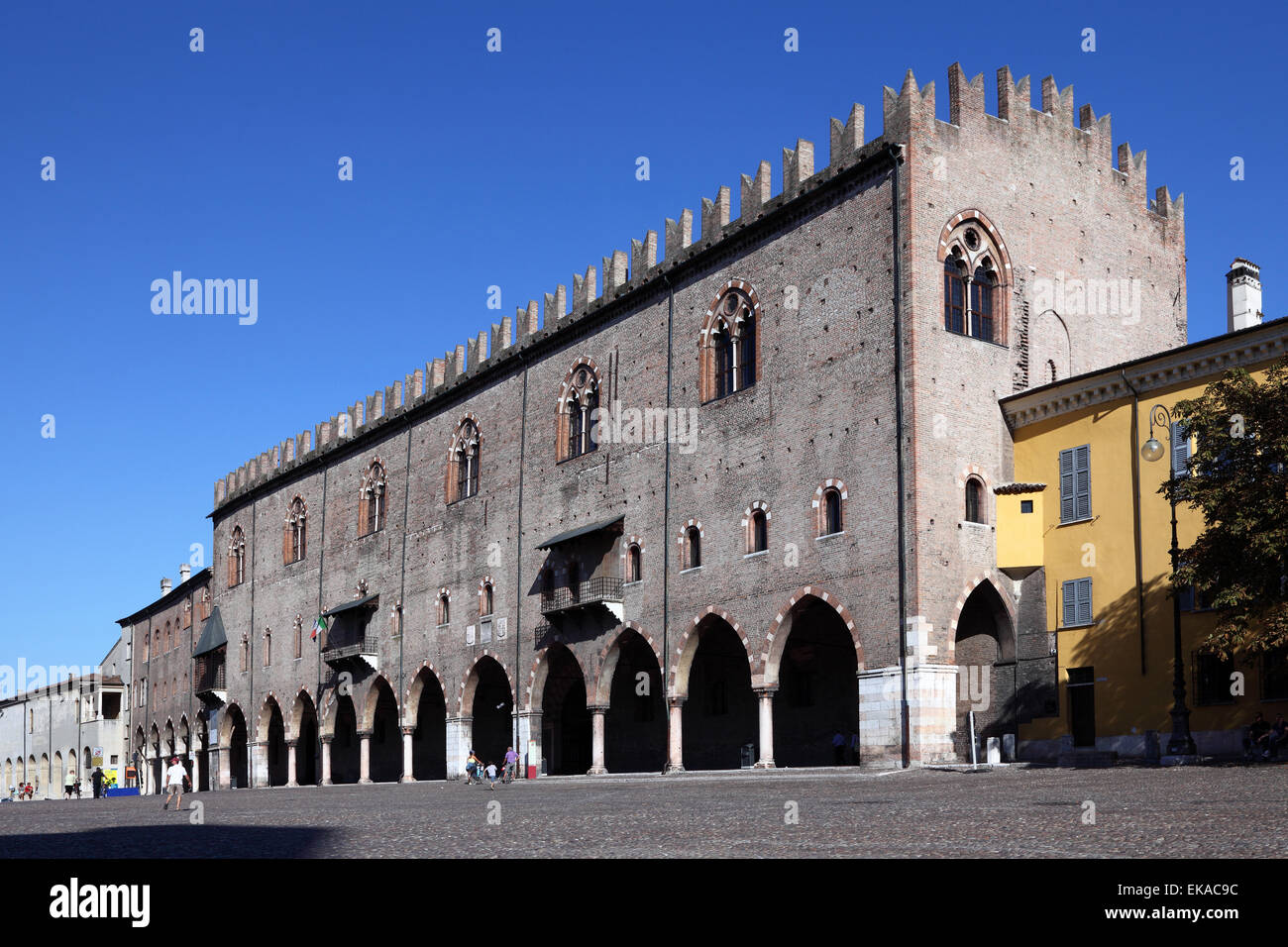 Palazzo ducale città di Mantova Italia Foto Stock