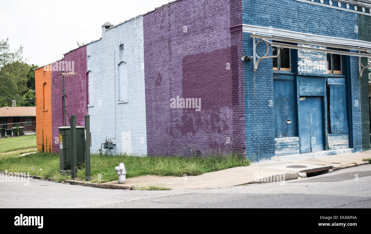 Memphis, Tennessee , street art e Graffiti , Foto Stock