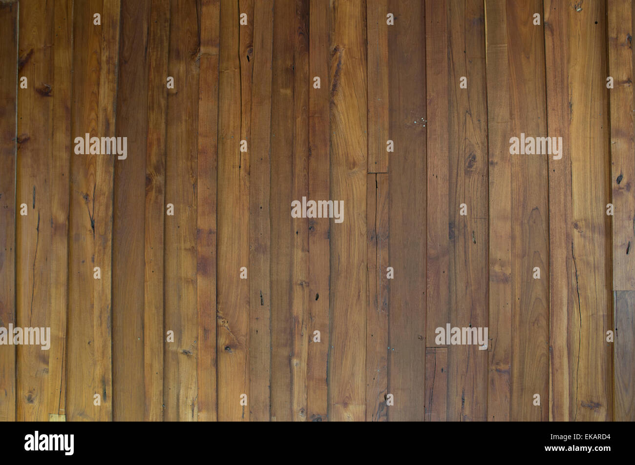 La texture in legno sfondo dettagliato piano impianto di messa a terra della struttura di legno di teak laminato lacca home casa Foto Stock