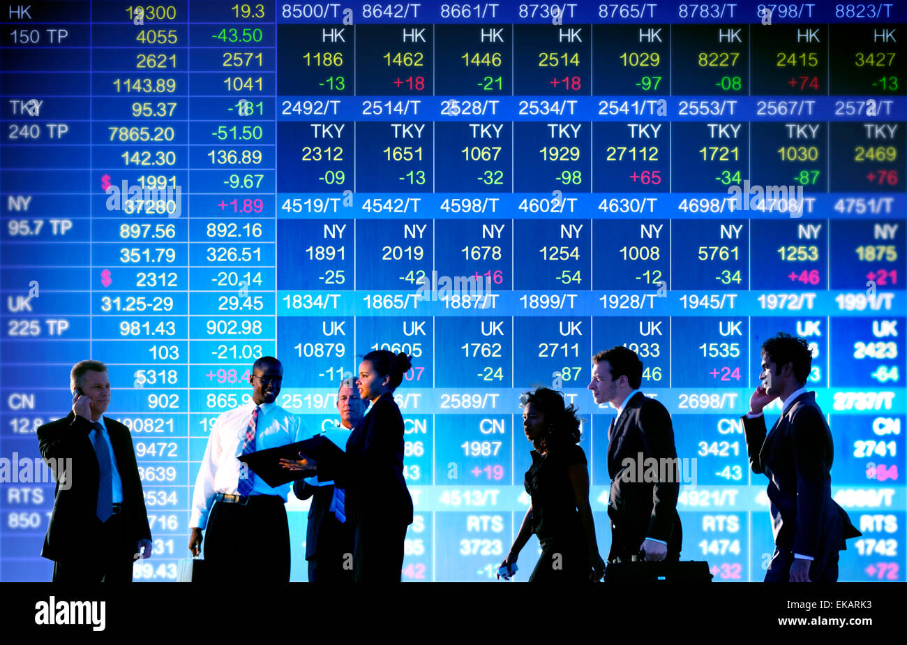 Business Stock Exchange Trading concetti Foto Stock