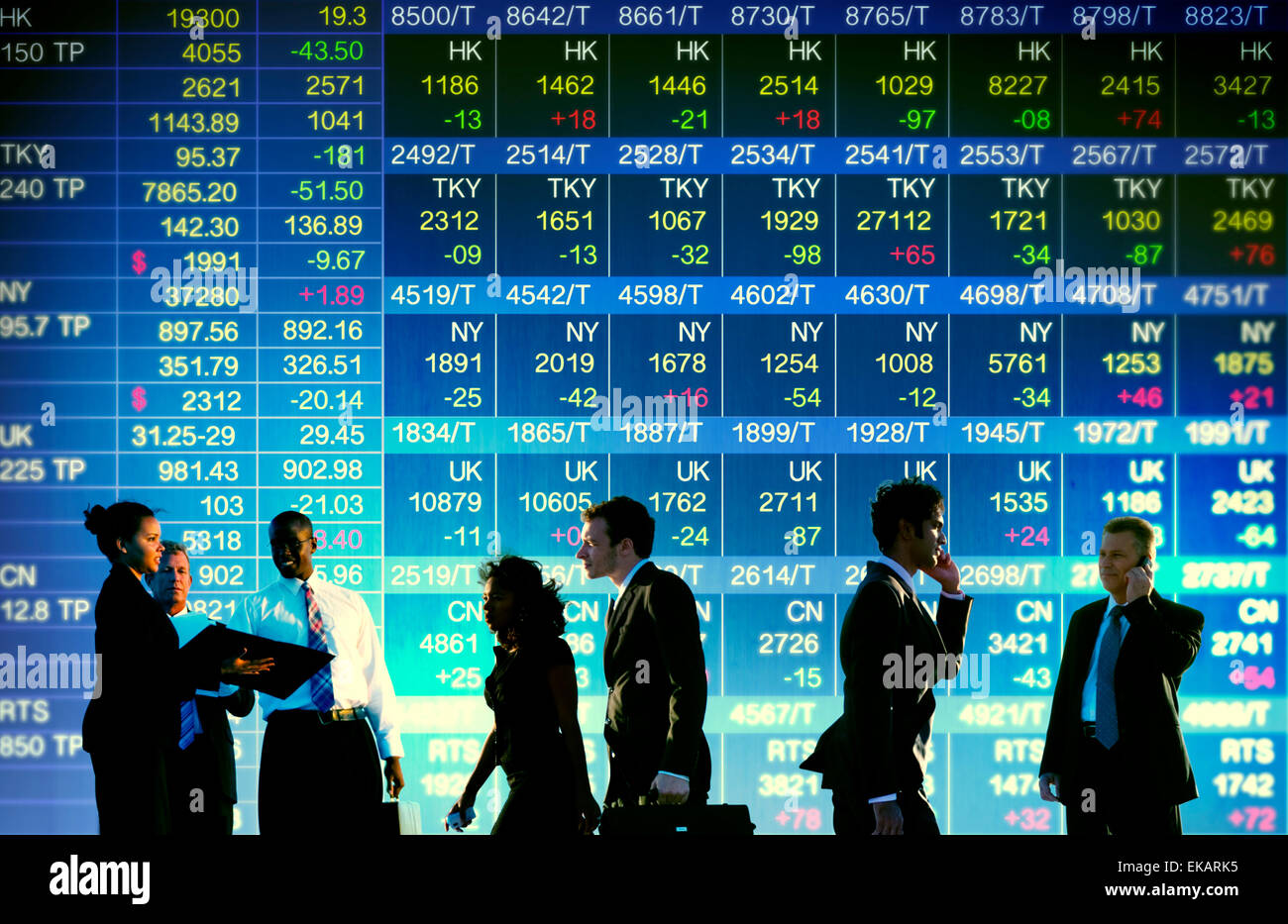 Business Stock Exchange Trading concetti Foto Stock