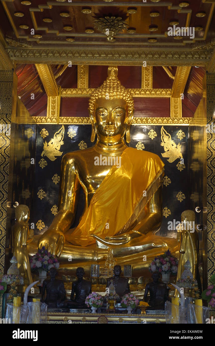 Immagine del Buddha Buddismo Tempio Sacrario di culto Foto Stock