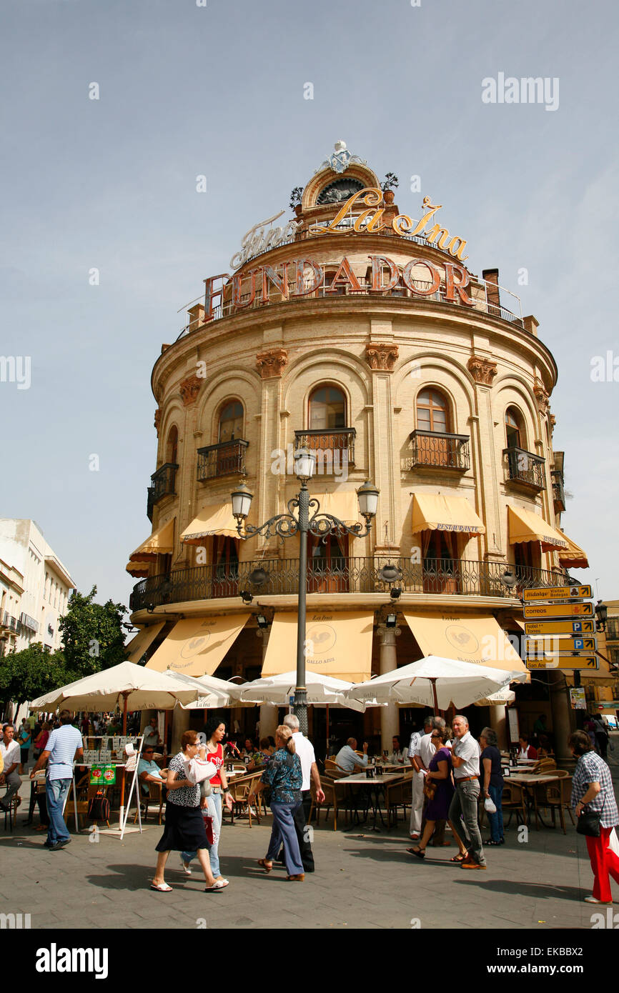 El Gallo Azul, Jerez de la Frontera, Andalusia, Spagna, Europa Foto Stock