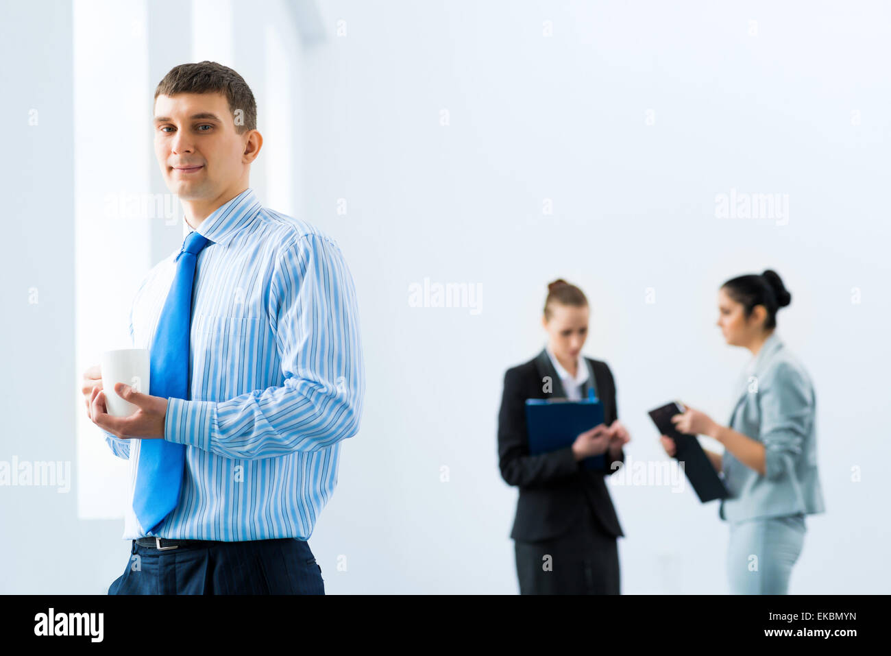 Ritratto di un imprenditore di successo Foto Stock