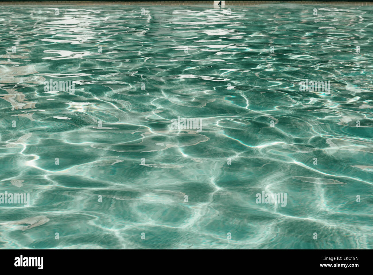 Soleggiato piscina, Palm Springs, California, Stati Uniti d'America Foto Stock