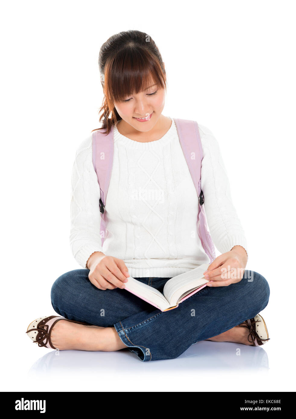 Asian studente di college Foto Stock