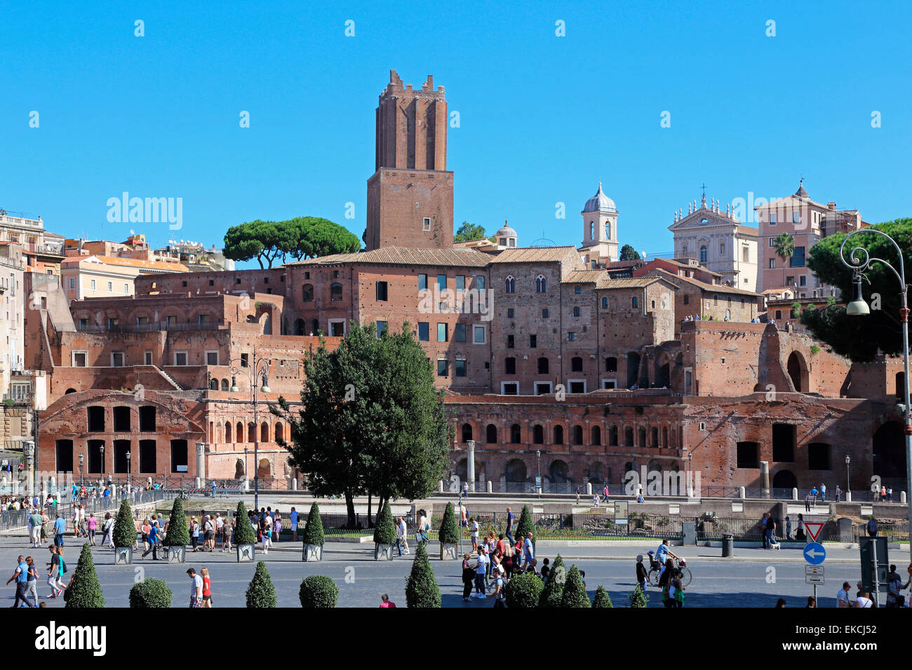 Italia Roma Mercati di Traiano Mercati di Traiano Foto Stock