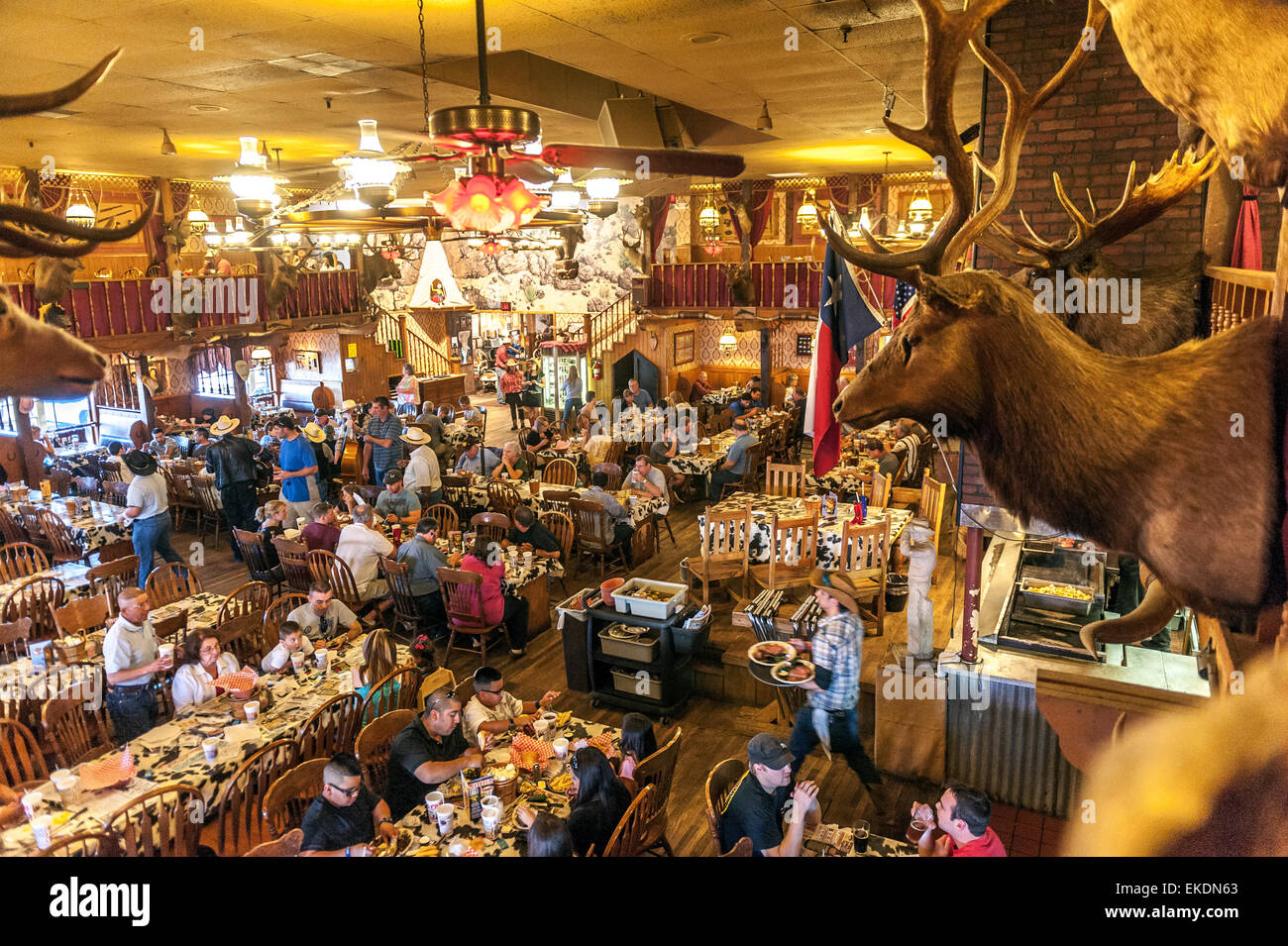 Big Texan Steak Ranch. Amarillo. Texas. Stati Uniti d'America Foto Stock