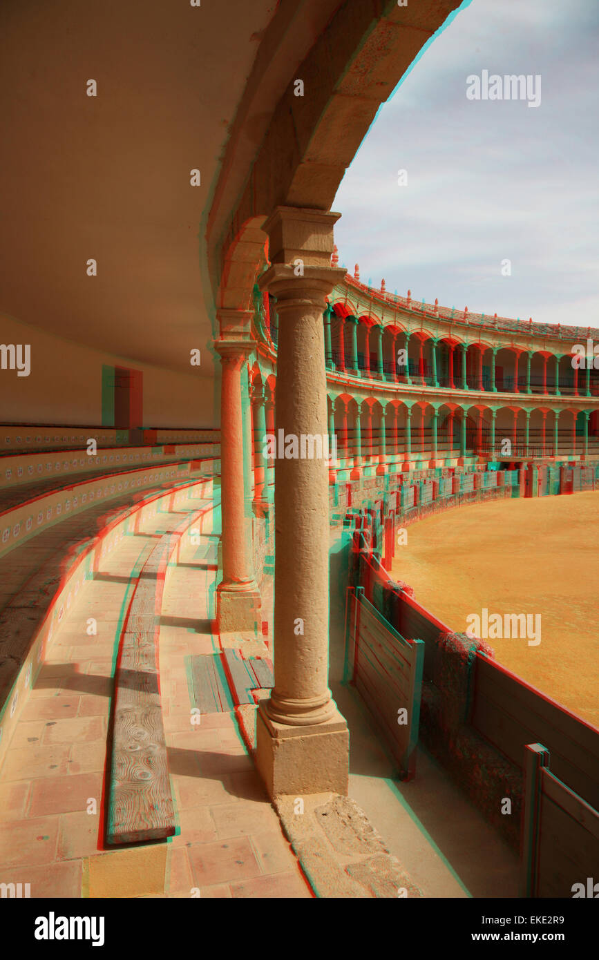 Stereo arena dei tori Foto Stock