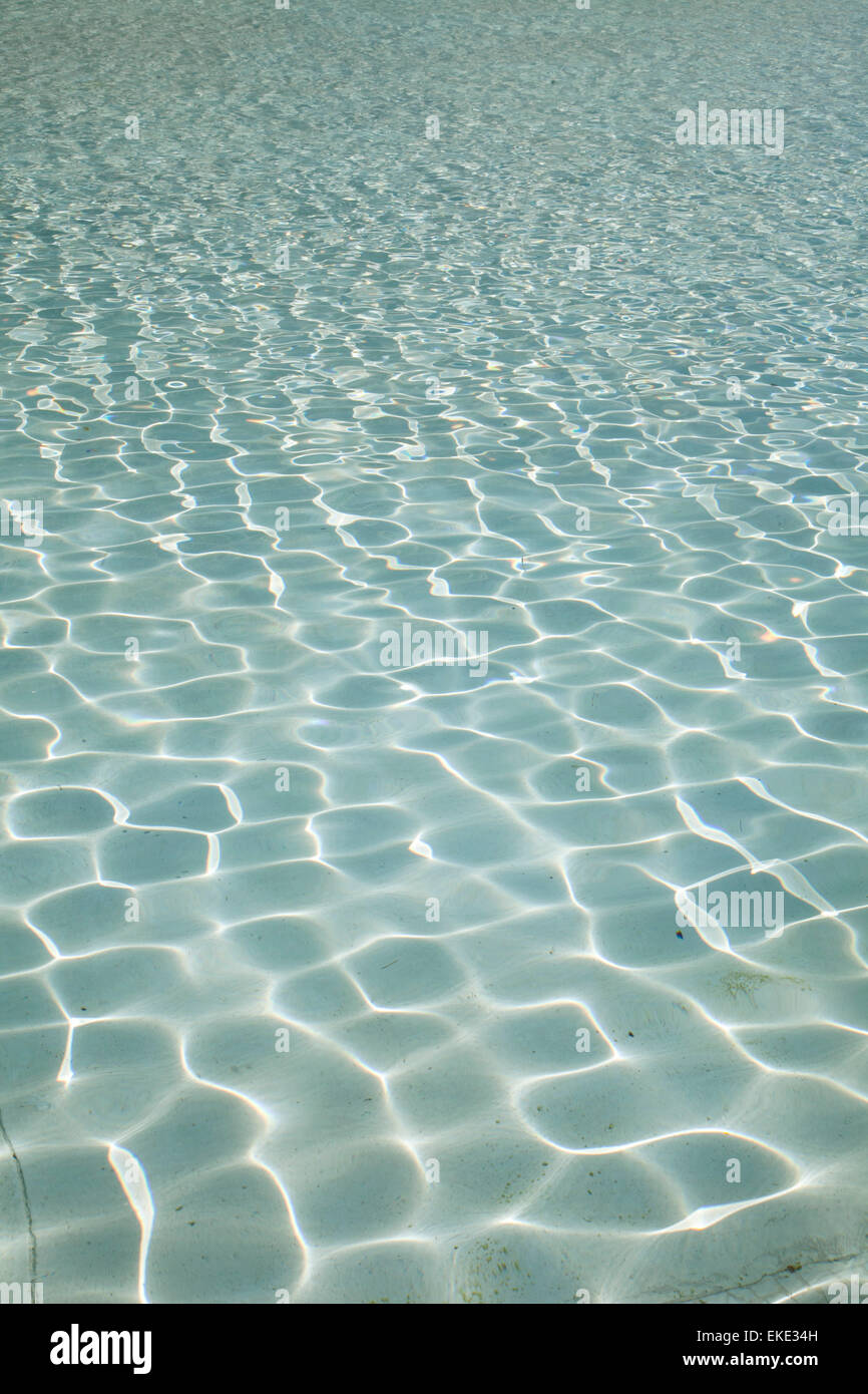 Riflessioni di acqua Foto Stock