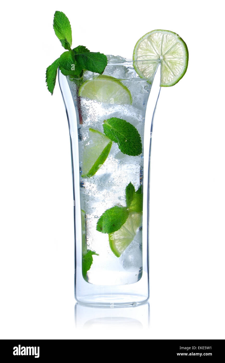 Cocktail di Mojito Foto Stock