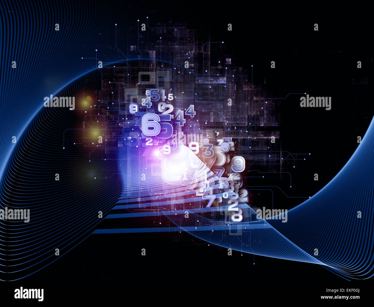 Al di fuori del dispositivo Vortex Foto Stock