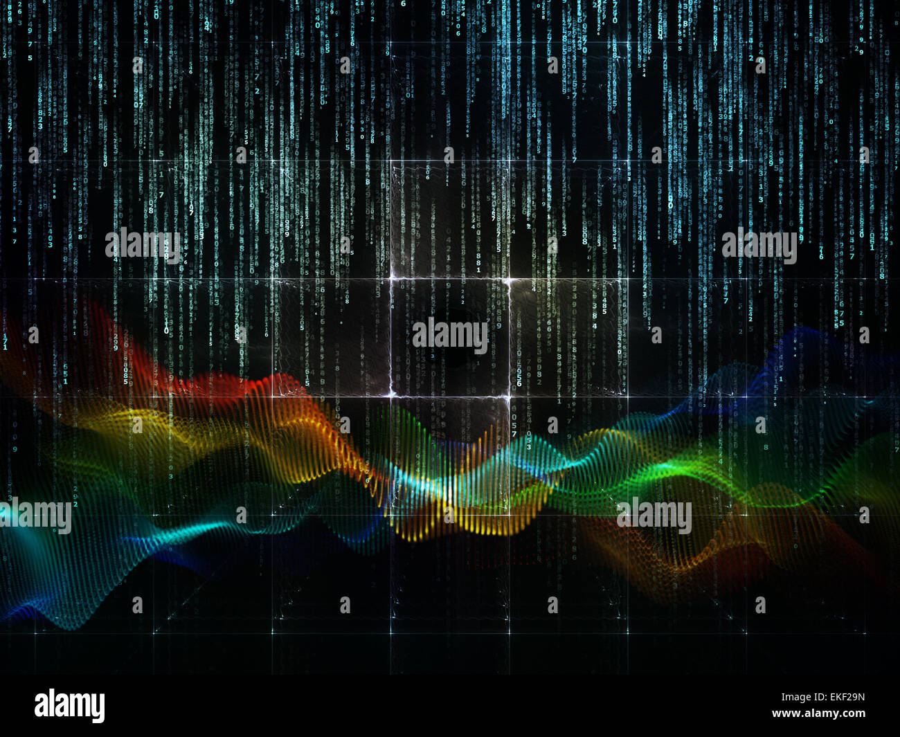 Flussi di numerico Foto Stock