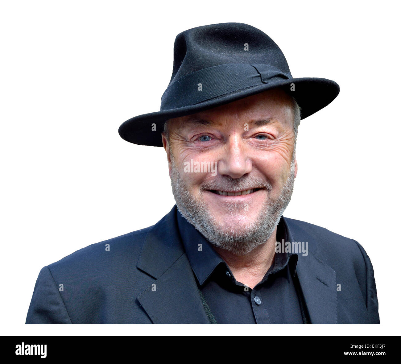 George Galloway, rispetto membro del partito del Parlamento per Bradford West fino a perdere il suo posto nel maggio 2015 elezione Foto Stock