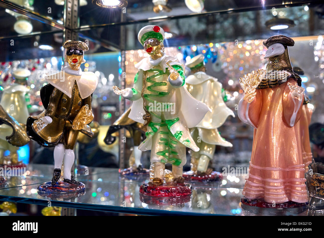 Murano, l'isola di vetro, Venezia Italia Foto Stock