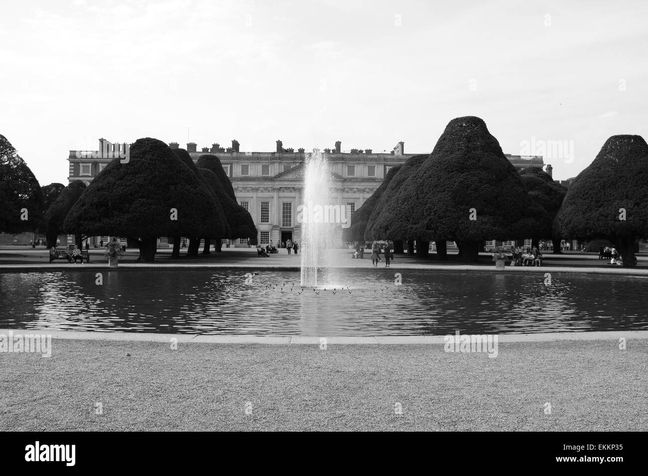 Il Palazzo di Hampton Court, Londra, Inghilterra Foto Stock