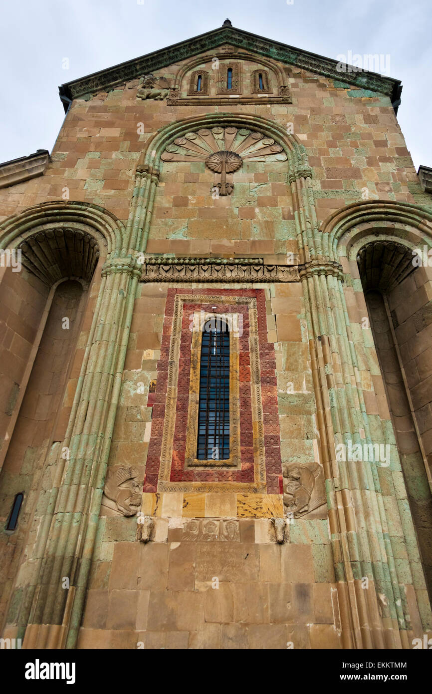Chiesa di Svetitskhoveli, monumenti storici di Mtskheta, sito Patrimonio Mondiale dell'UNESCO, Georgia Foto Stock