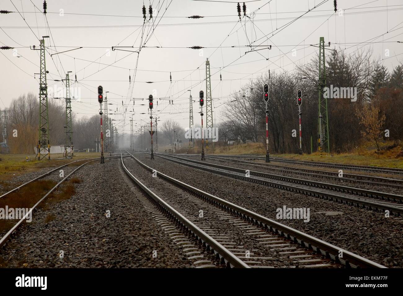 Della ferrovia Foto Stock