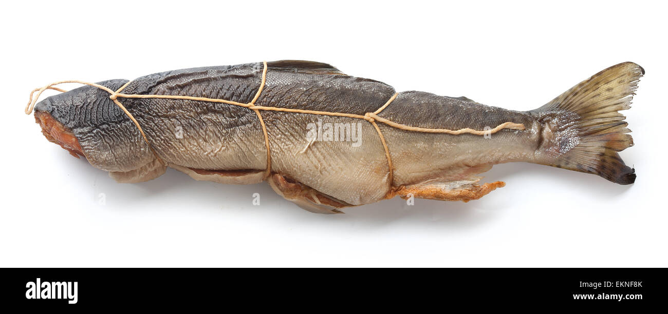 Salmone affumicato Foto Stock