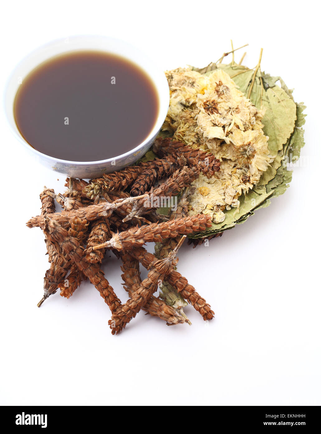 Cinese tradizionale medicina di erbe bere Foto Stock