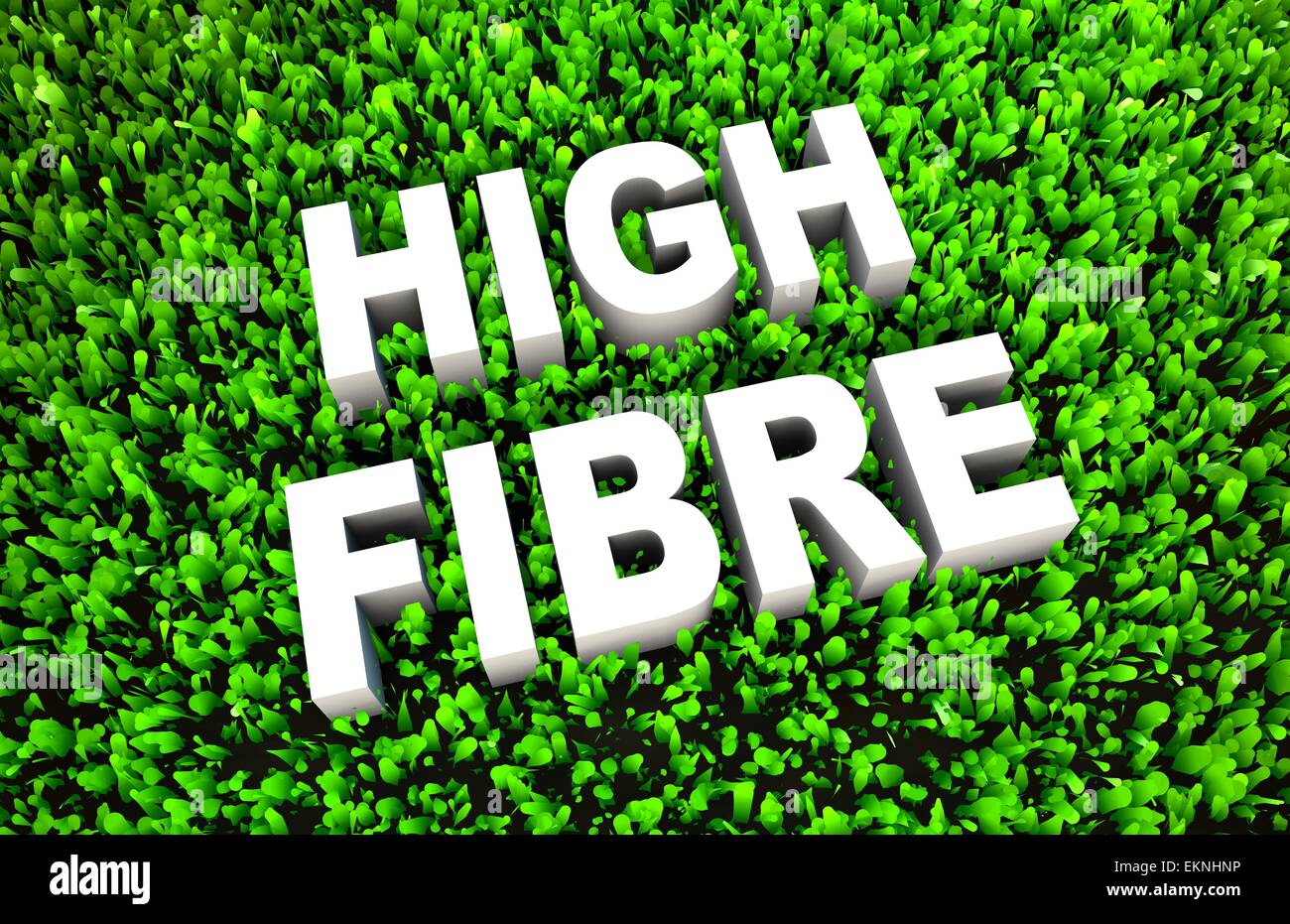 Fibra ad alta Foto Stock