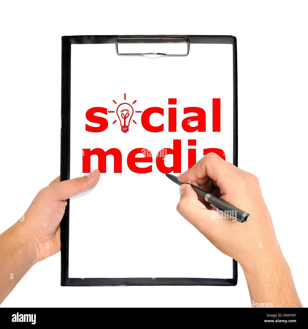 sociale dei media Foto Stock