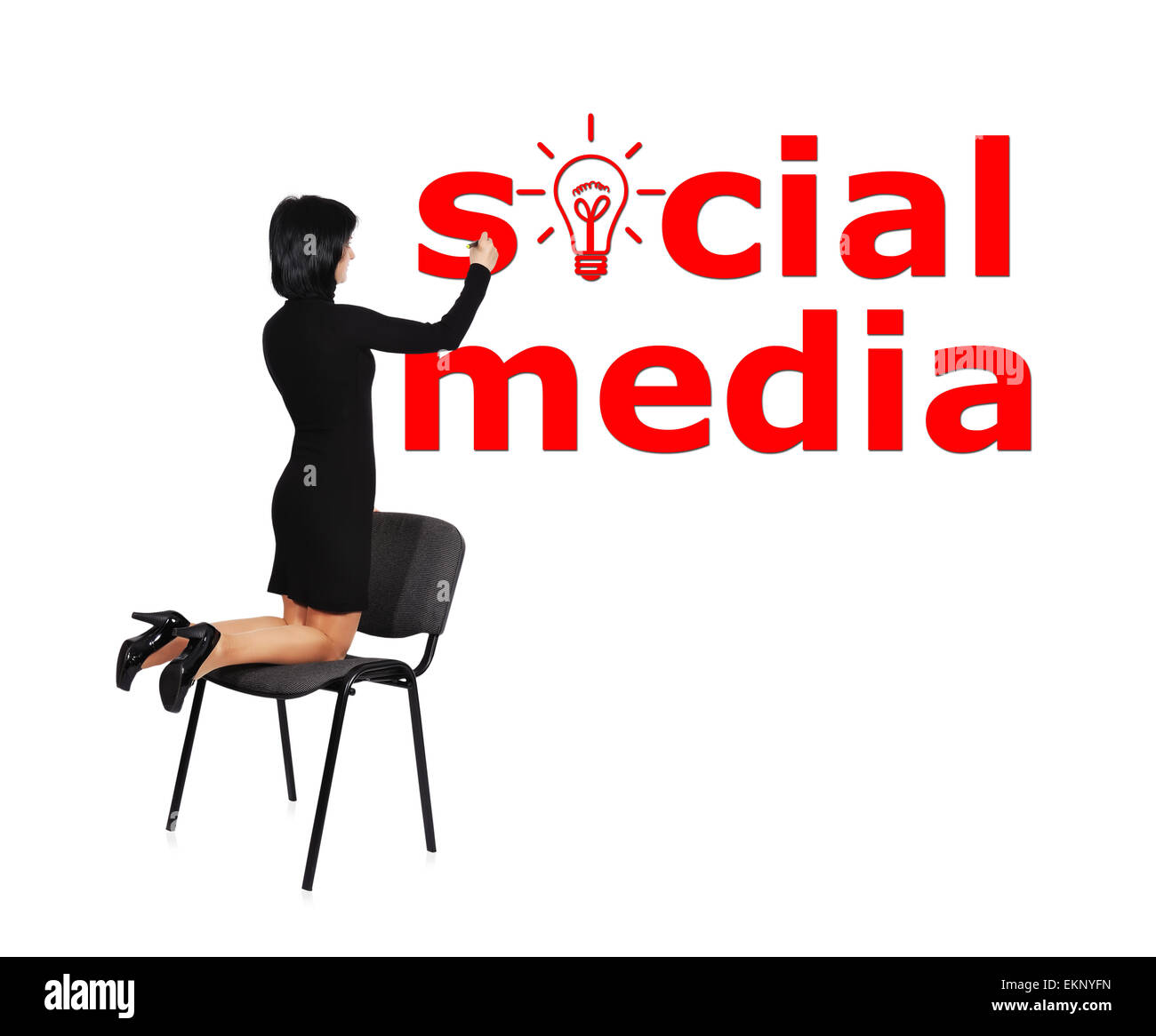 Social media concept Foto Stock