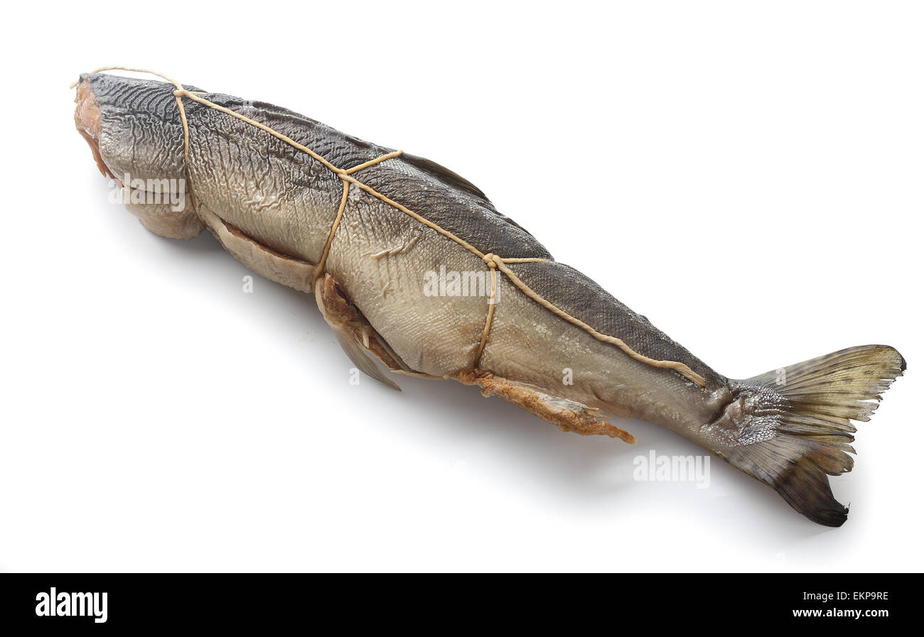 Salmone affumicato Foto Stock