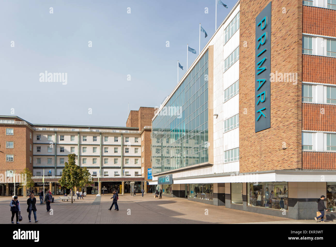 Coventry shopping centre, Coventry, Warwickshire, Inghilterra, Regno Unito Foto Stock