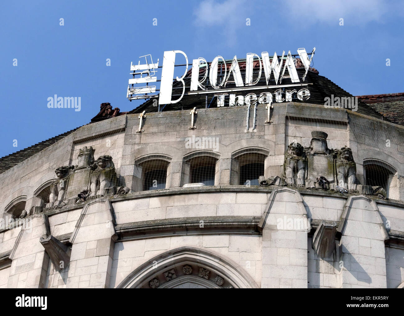 Il Teatro di Broadway, Catford, a sud-est di Londra Foto Stock