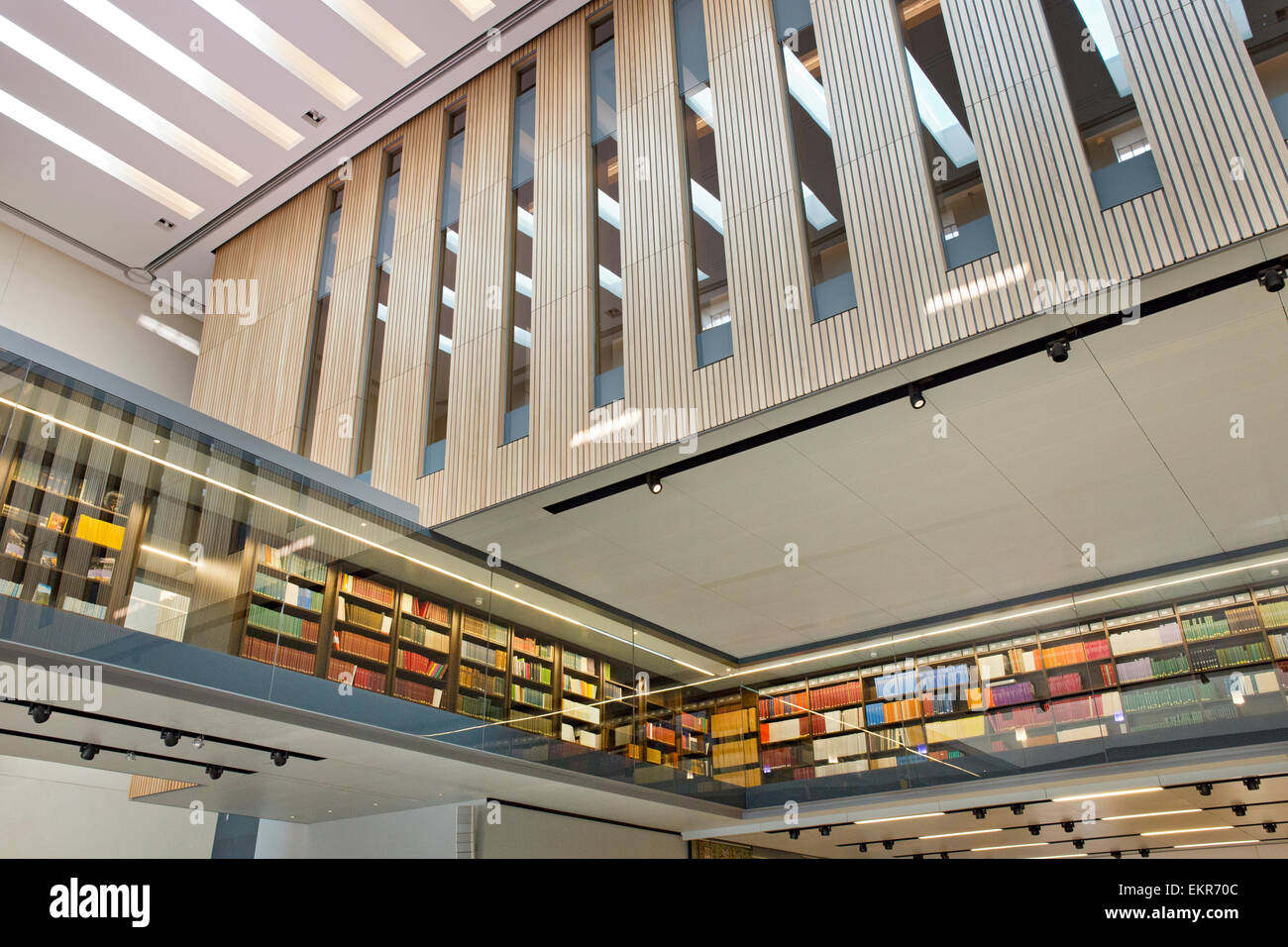 Librerie di Bodleian nuovo ristrutturato Weston Biblioteca presso l Università di Oxford Foto Stock