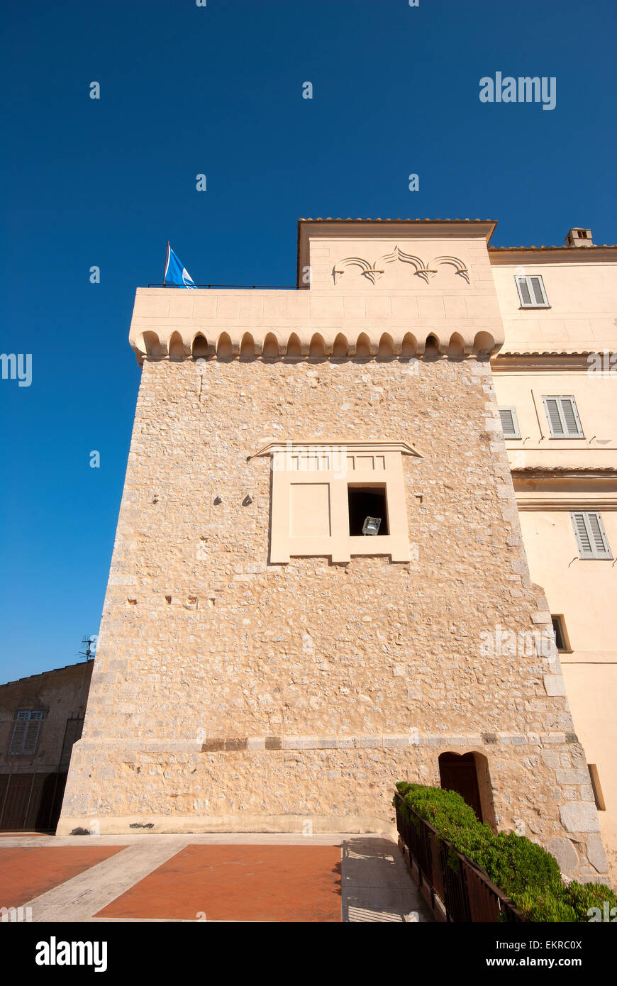 San Felice Circeo,Torre dei Cavalieri Templari, Lazio, Italia Foto Stock