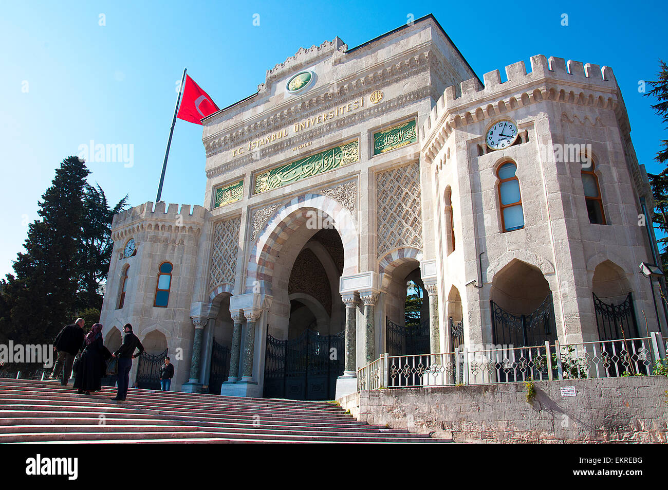 Istanbul Universty Foto Stock