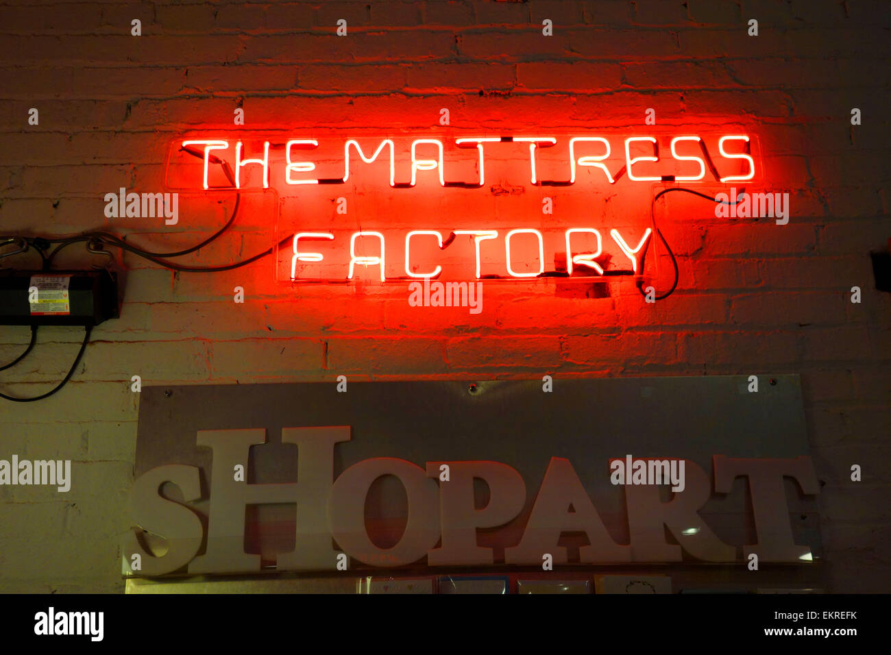 Mattress Factory Art Museum di Pittsburgh PA Foto Stock