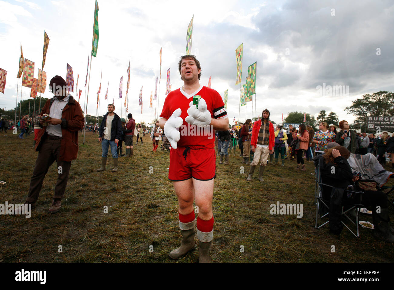 Glastonbury 2014 Foto Stock