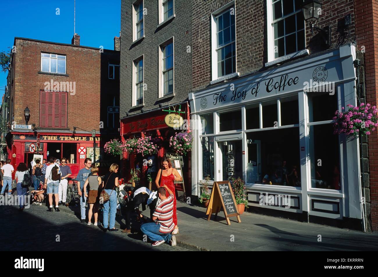 Temple Bar di Dublino, Co Dublin, Irlanda Foto Stock