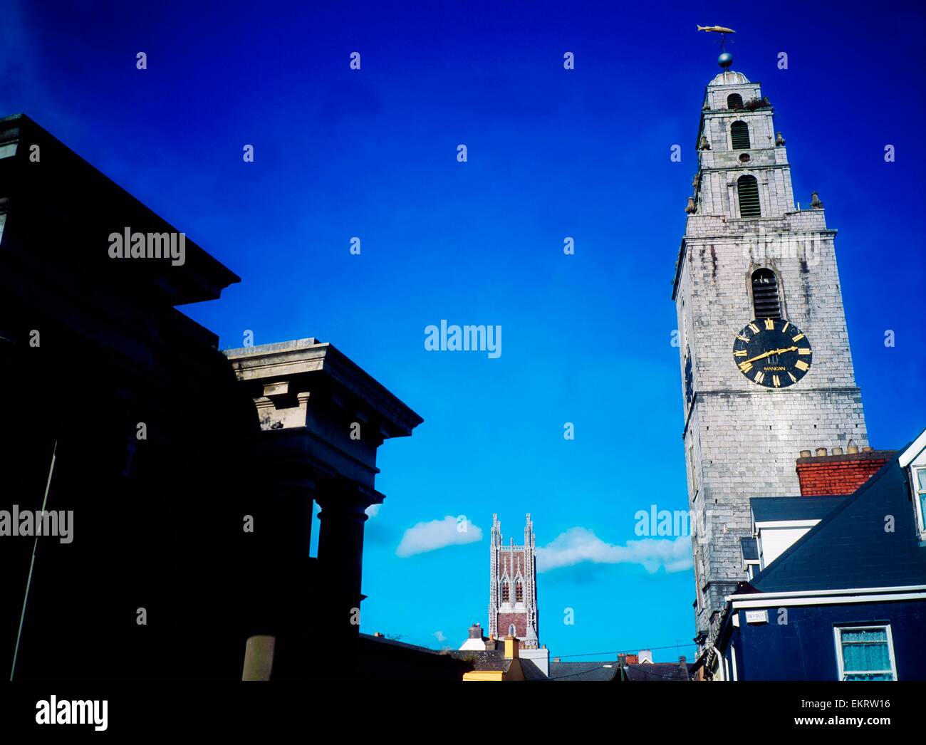 Shandon Tower, la città di Cork, Co Cork, Irlanda Foto Stock