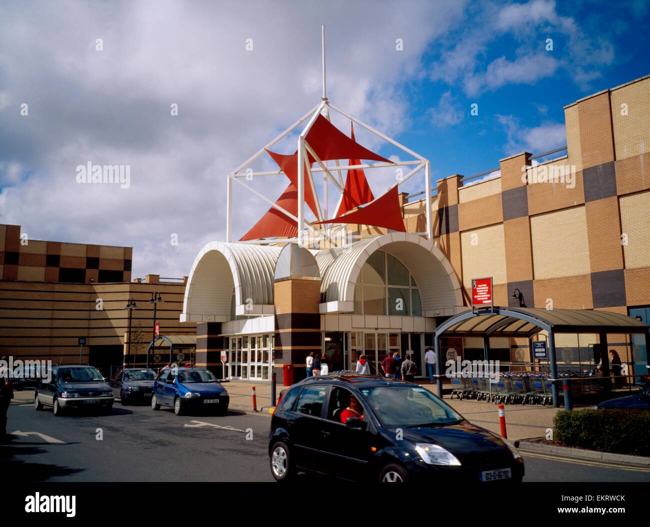 Dublino, Co Dublin, Irlanda, Blanchardstown Shopping Centre Foto Stock