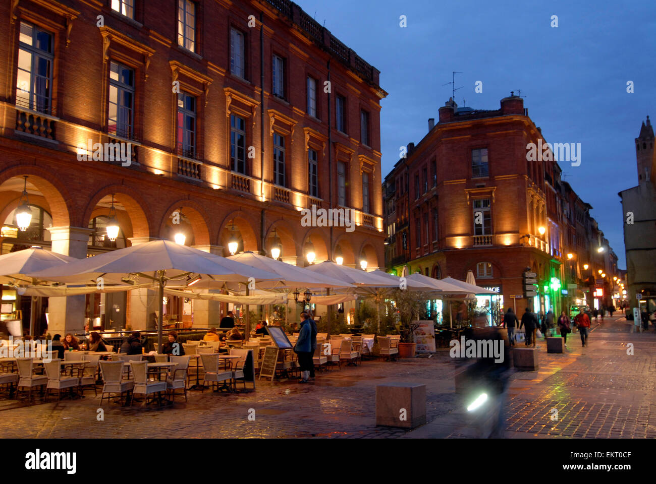 Place du Capitole di Tolosa,,, Haute Garonne, Midi-Pirenei, Francia Foto Stock