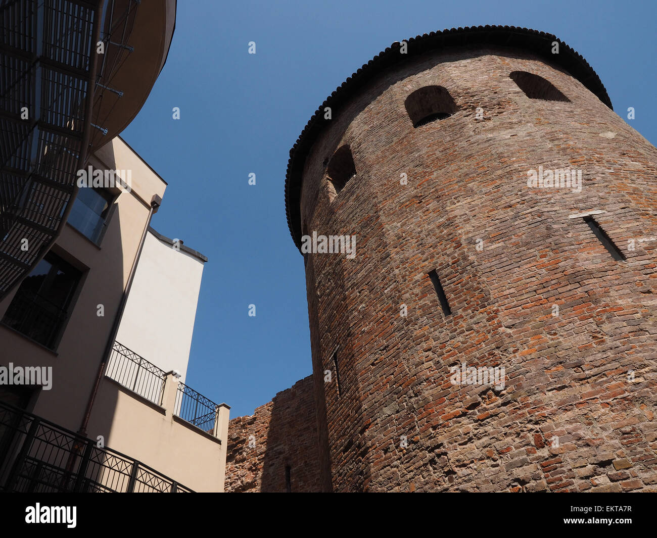 Museo archeologico, Corso Magenta street, Milano, Lombardia, Italia, Europa Foto Stock