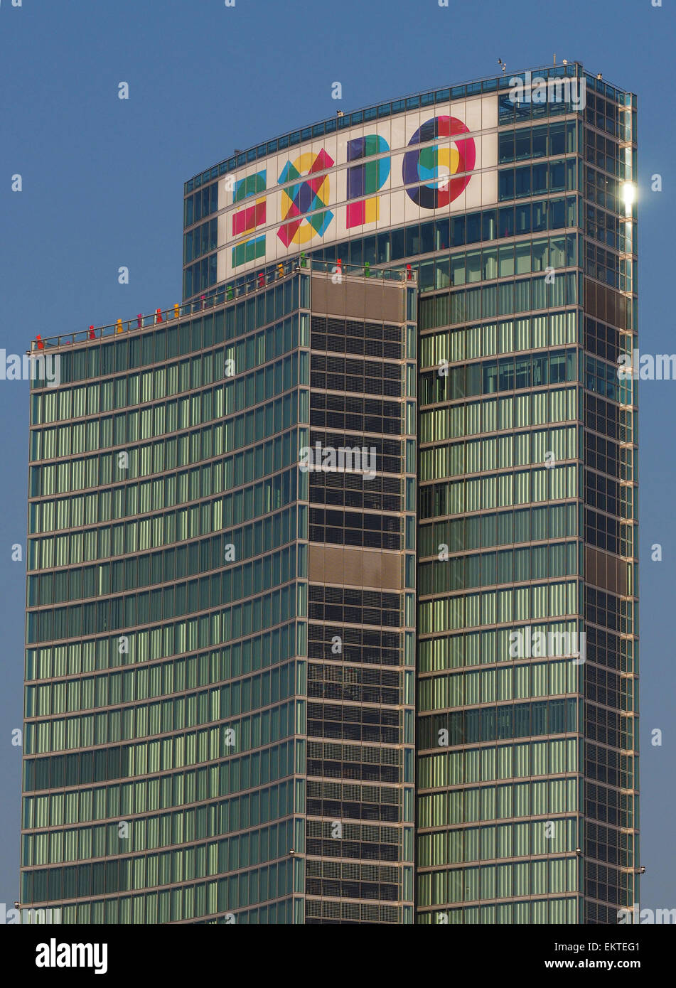 Palazzo Lombardia, palazzo del consiglio regionale della regione Lombardia, Milano, Lombardia, Italia, Europa Foto Stock