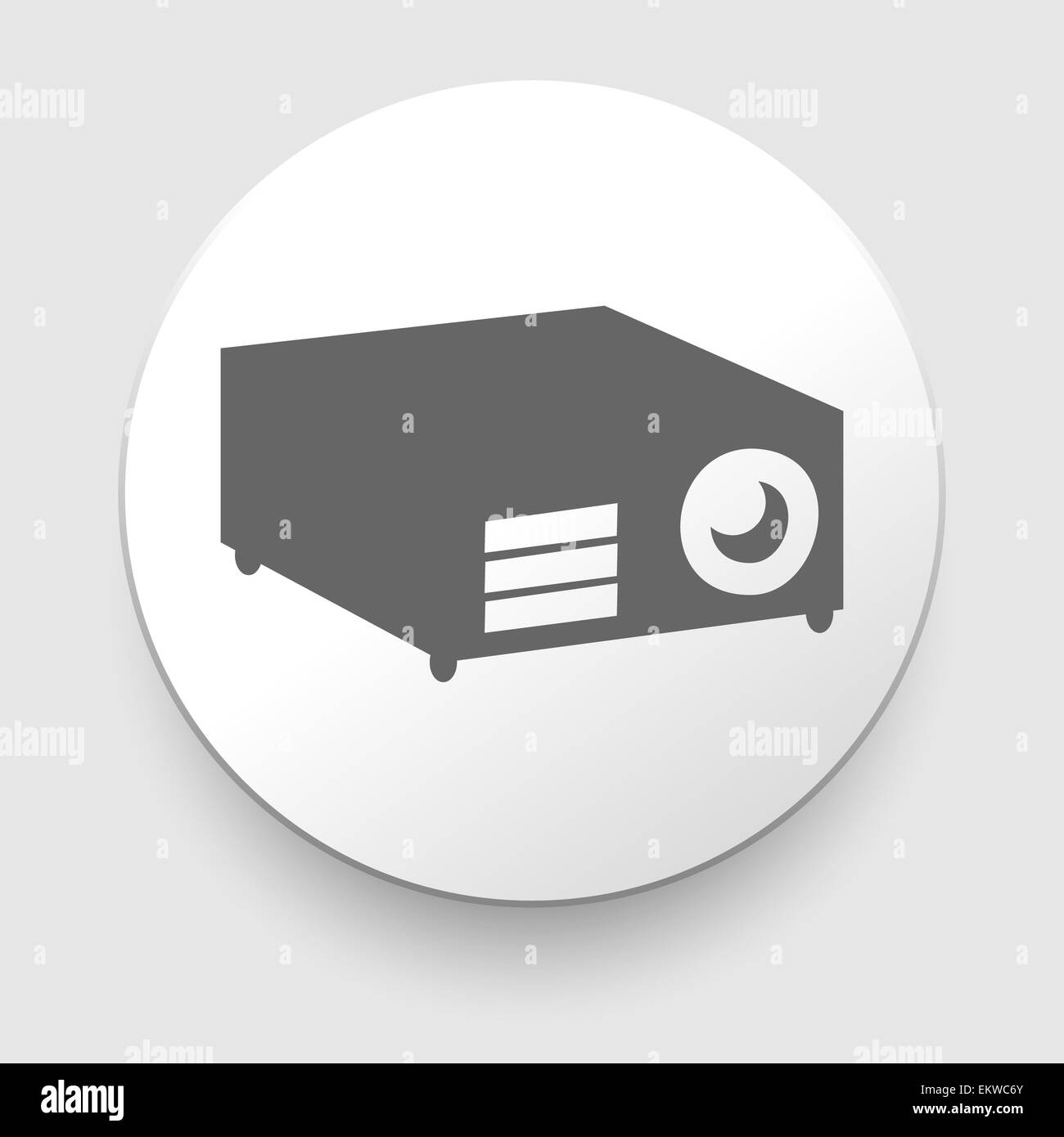Icona del proiettore immagini e fotografie stock ad alta risoluzione - Alamy