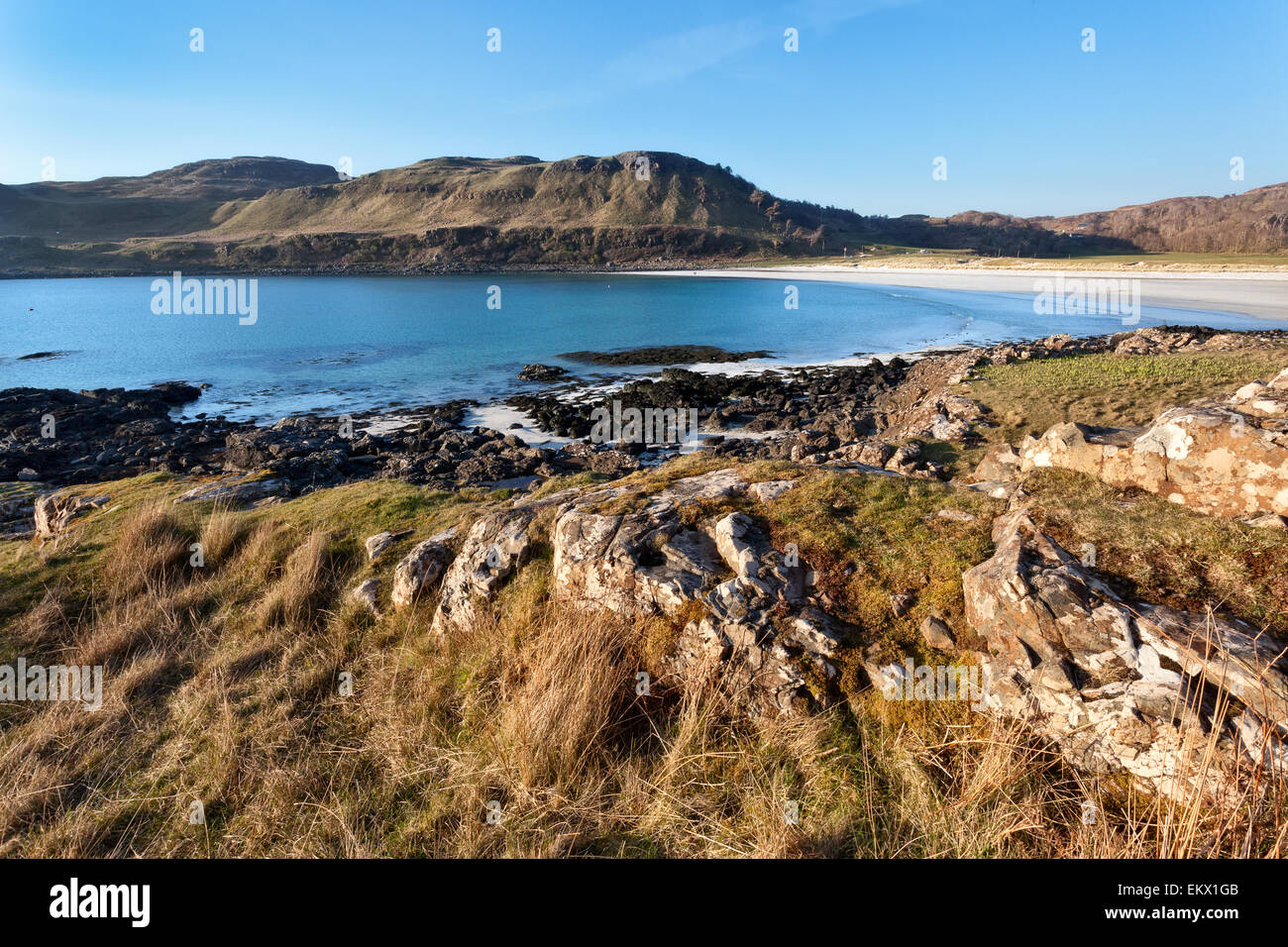 Calgary Bay, Isle of Mull, Scozia Foto Stock